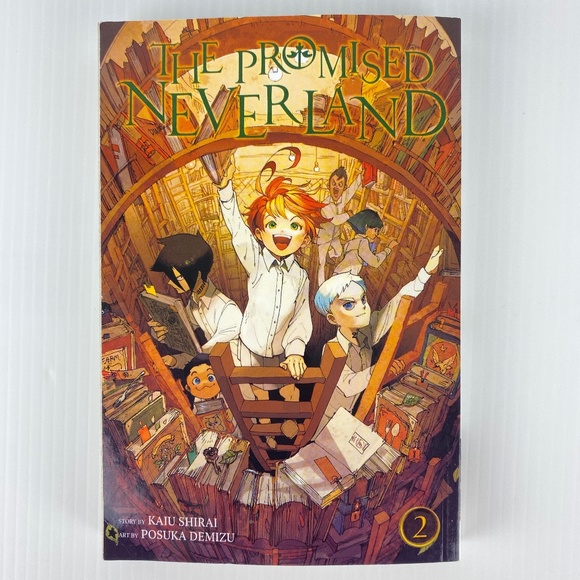 The Promised Neverland 2 Manga Novel by Kaiu Shirai 2018 Paperback Book - Picture 1 of 7